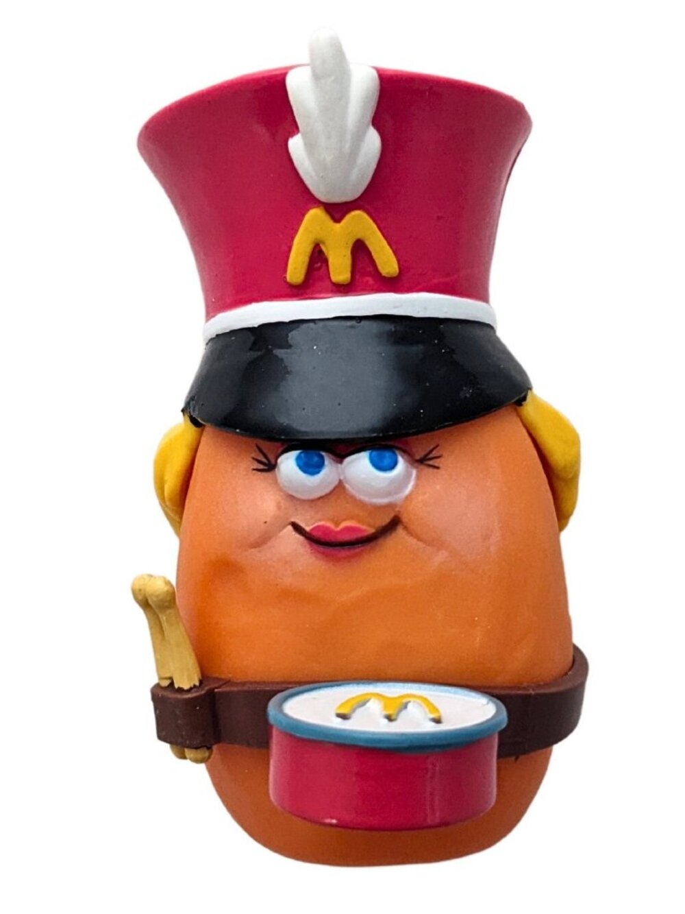 Vintage 1988 Mcdonalds Drummer Mcnugget Collectible Happy‎ Meal Character Toy in